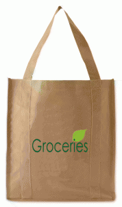 Custom Non-Woven Reusable Shopping Bags/Totes – Retail Pack