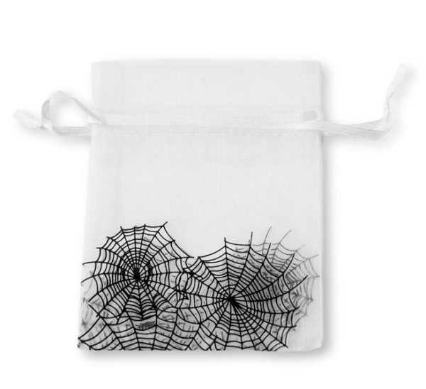 spiderweb organza pouch